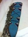 Hand beaded sword sheath