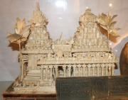  Indian carved wooden temple